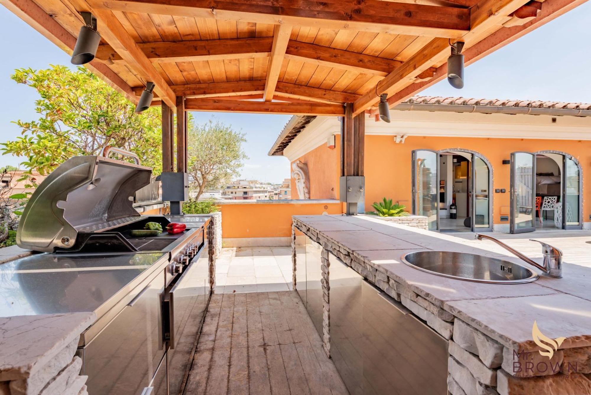 Appartamento Mrbrown Luxury Terrace With Pool Roma