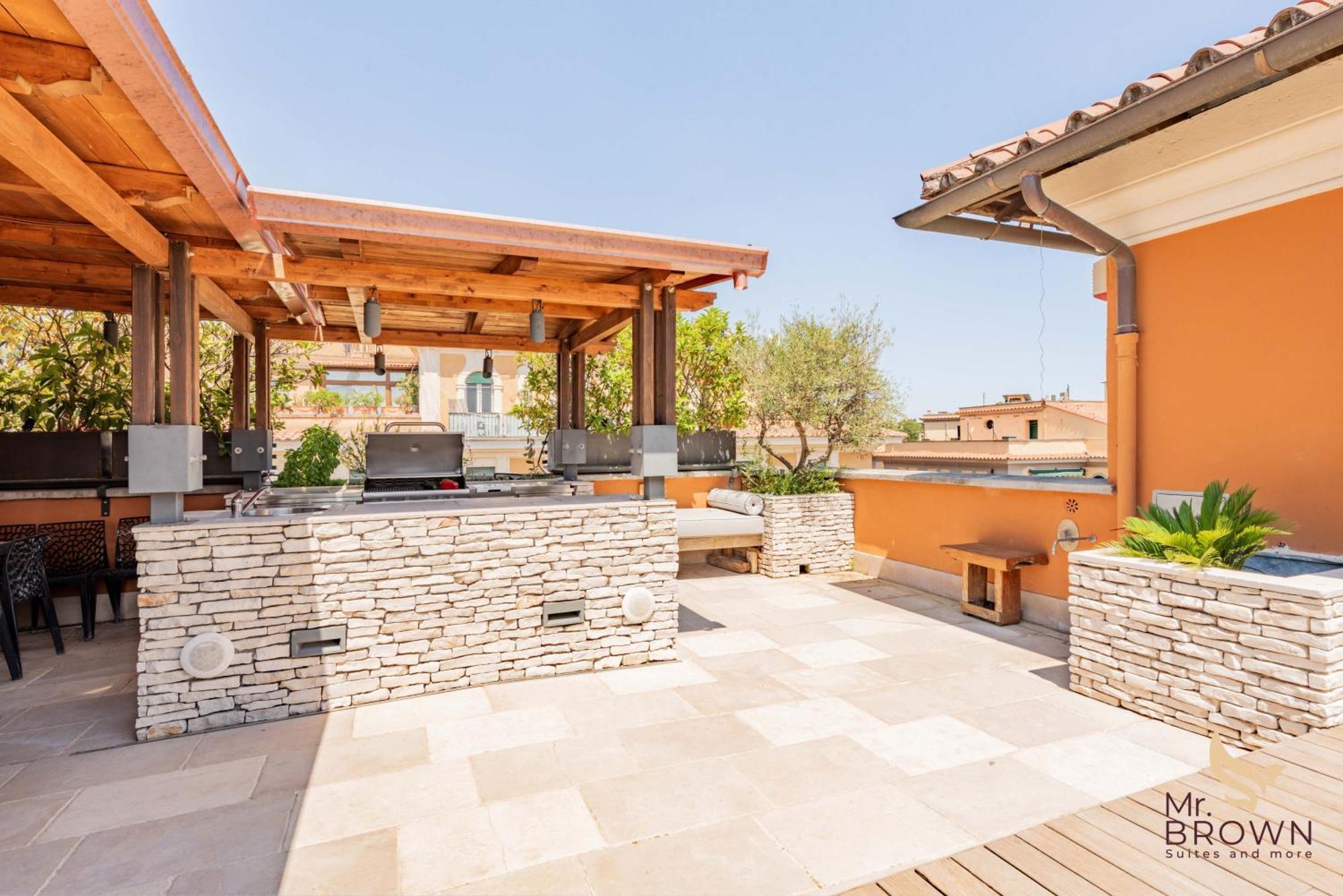 Appartamento Mrbrown Luxury Terrace With Pool Roma