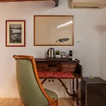 White Room With Bathroom And Shared Terrace