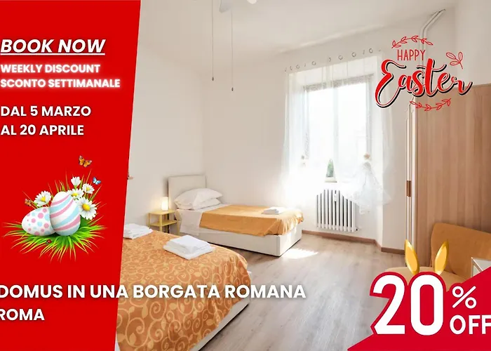 4 Minuti Piedi Metro C - Domus In Una Borgata Romana