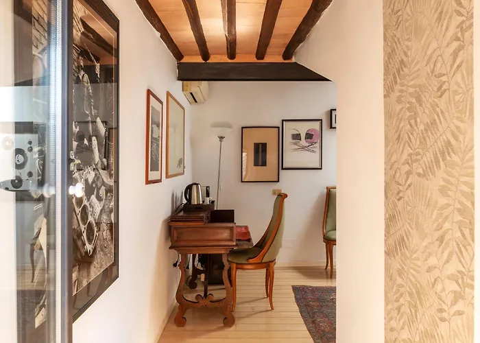 White Room With Bathroom And Shared Terrace