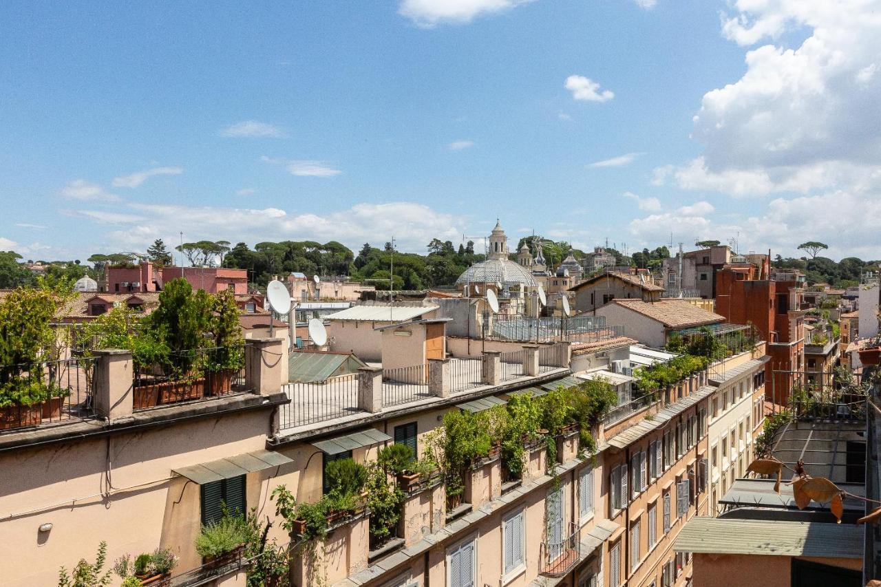 Lovely New Attic, Piazza Del Popolo! Appartamento Roma