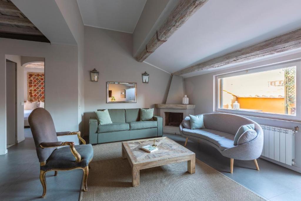 Penthouse In Piazza Venezia With Terrace Leilighet *