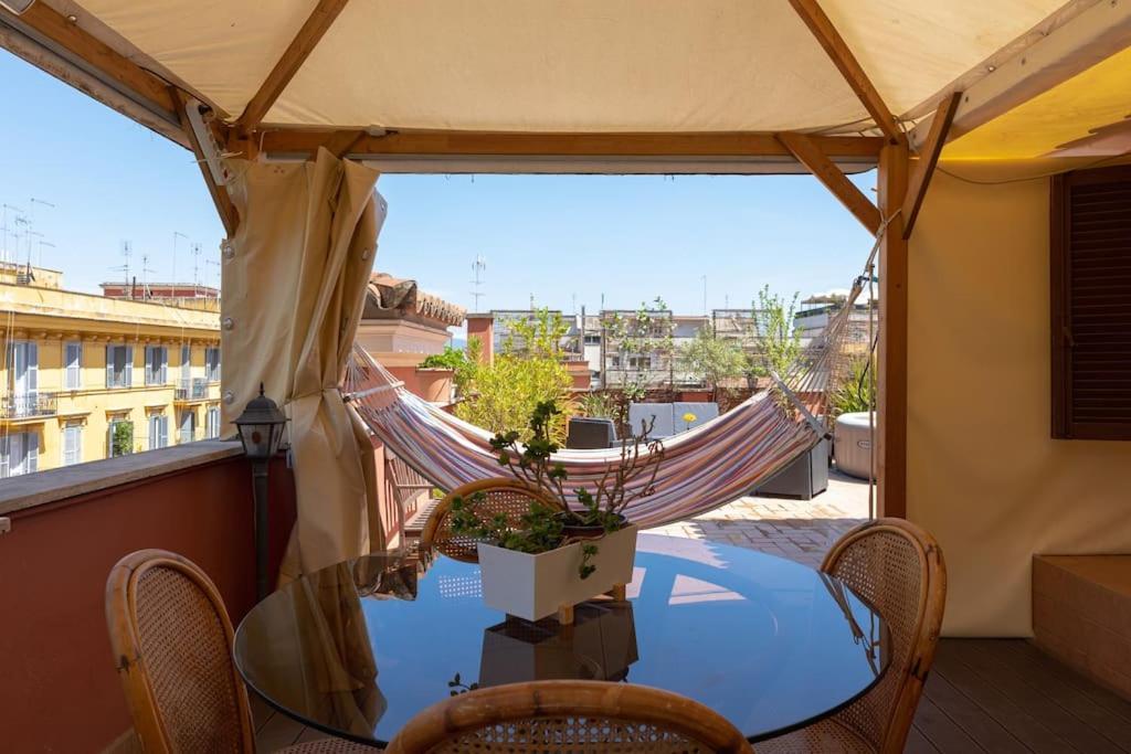 Penthouse With Jacuzzi On Private Terrace In Trastevere