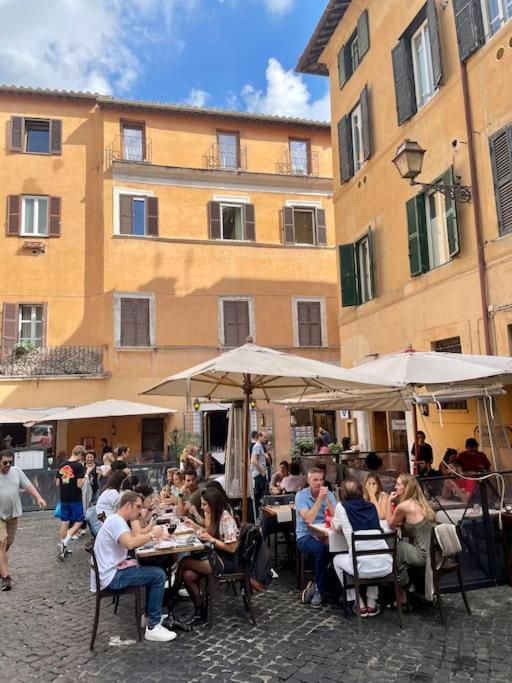 Lovely In Via Della Scala, Trastevere Leilighet *