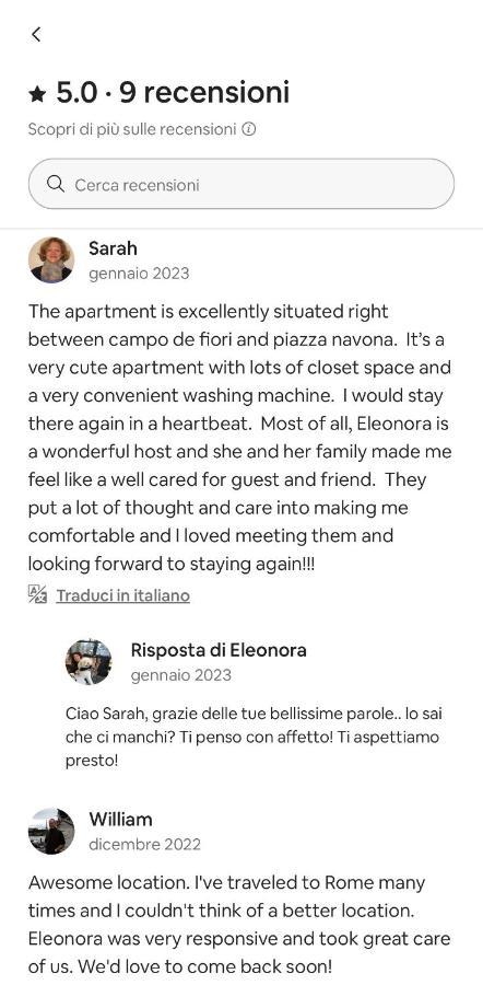 Campo De' Fiori Eleonorhouse * Roma