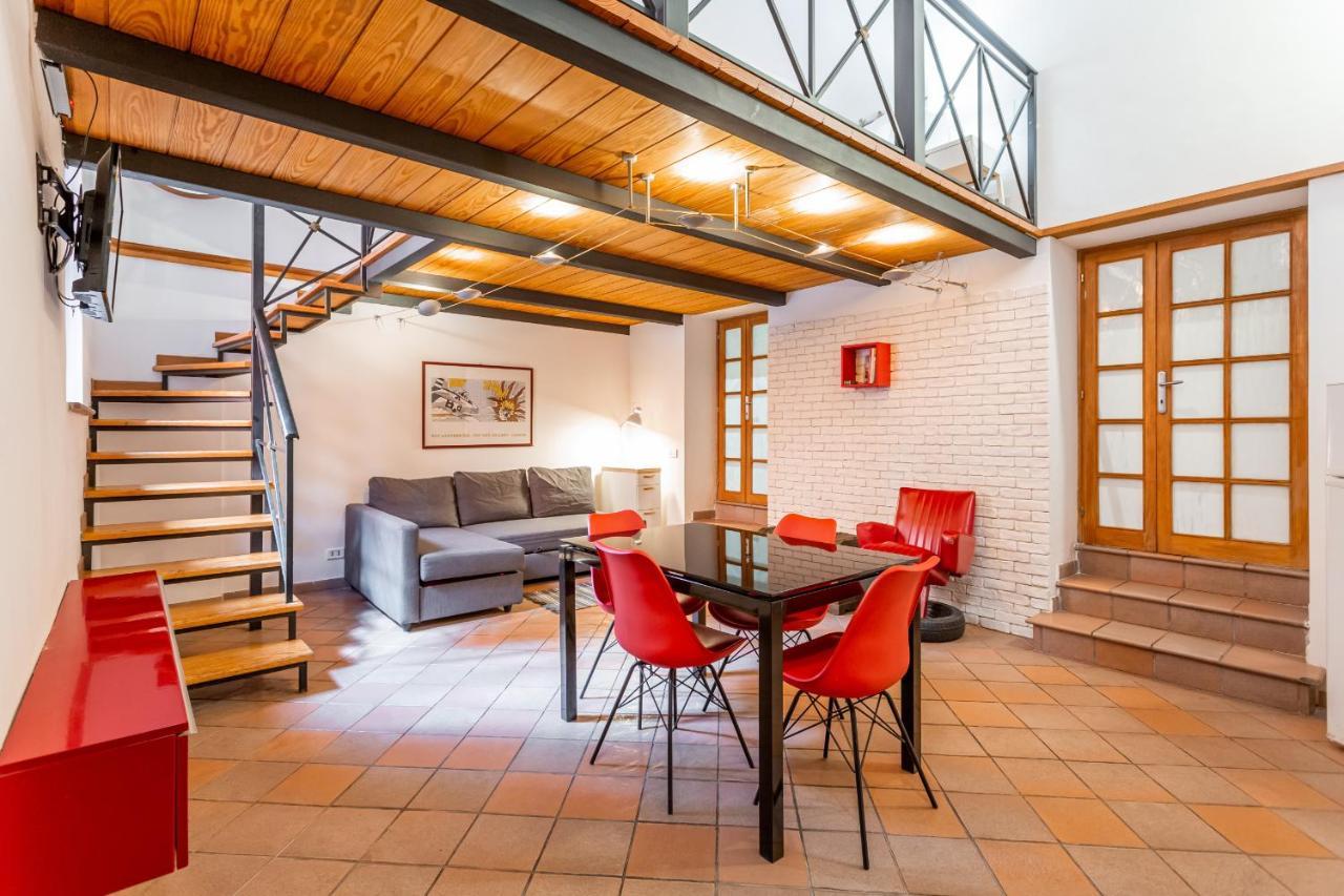 Trastevere Vintage Artistic Loft Apartamento