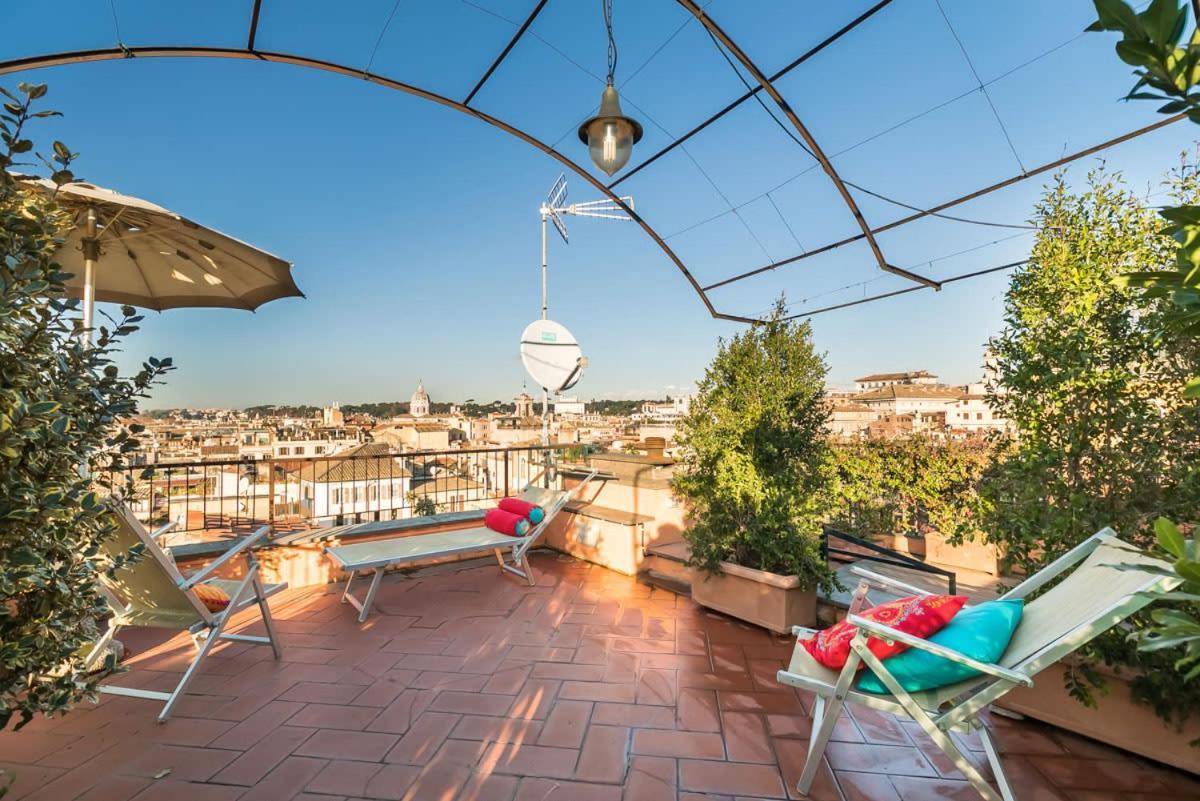 Pantheon Large Terrace Penthouse Appartamento *
