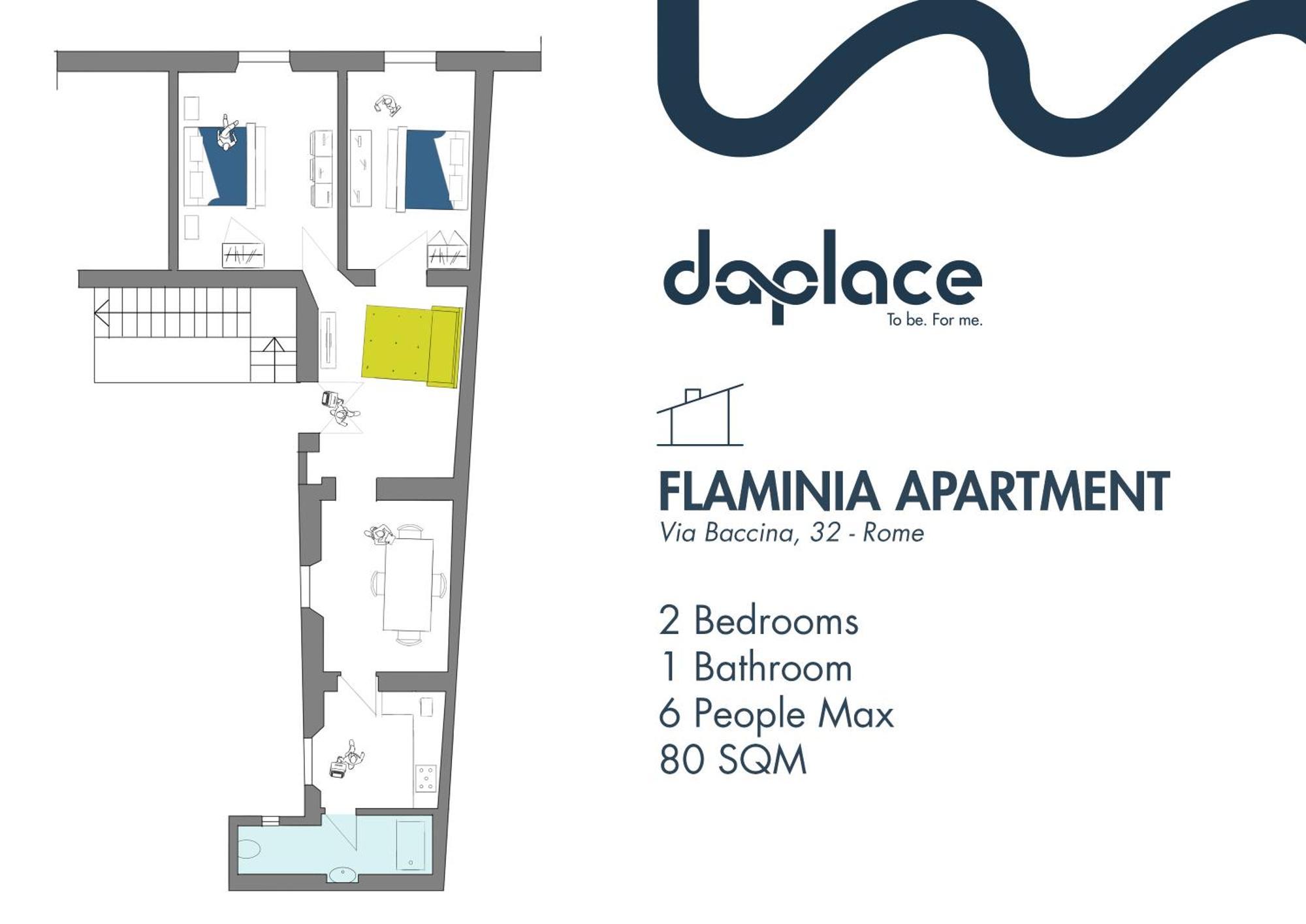 Daplace - Flaminia Apartamento Roma