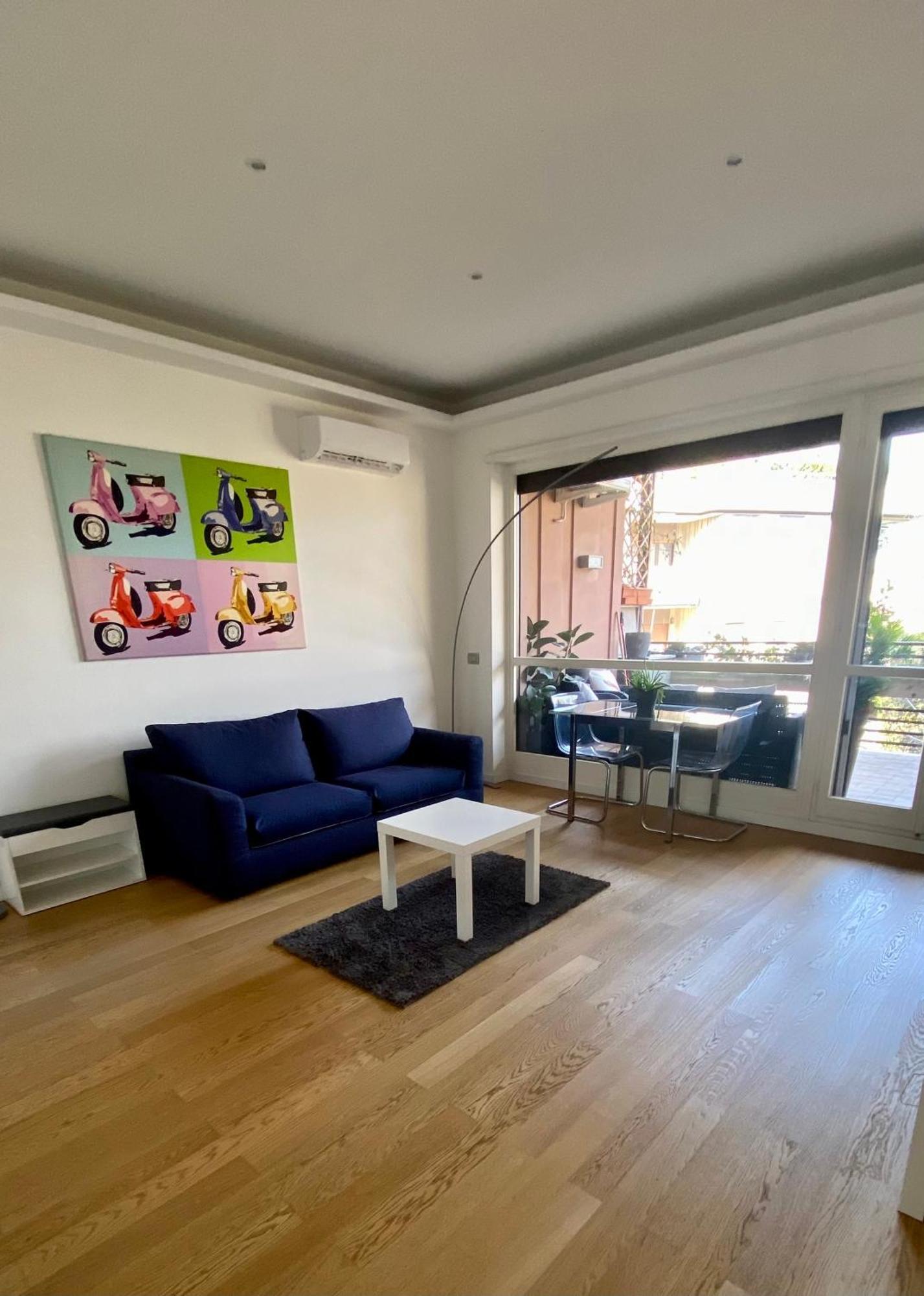 Moderno Bilocale Con Terrazzo Apartamento Roma