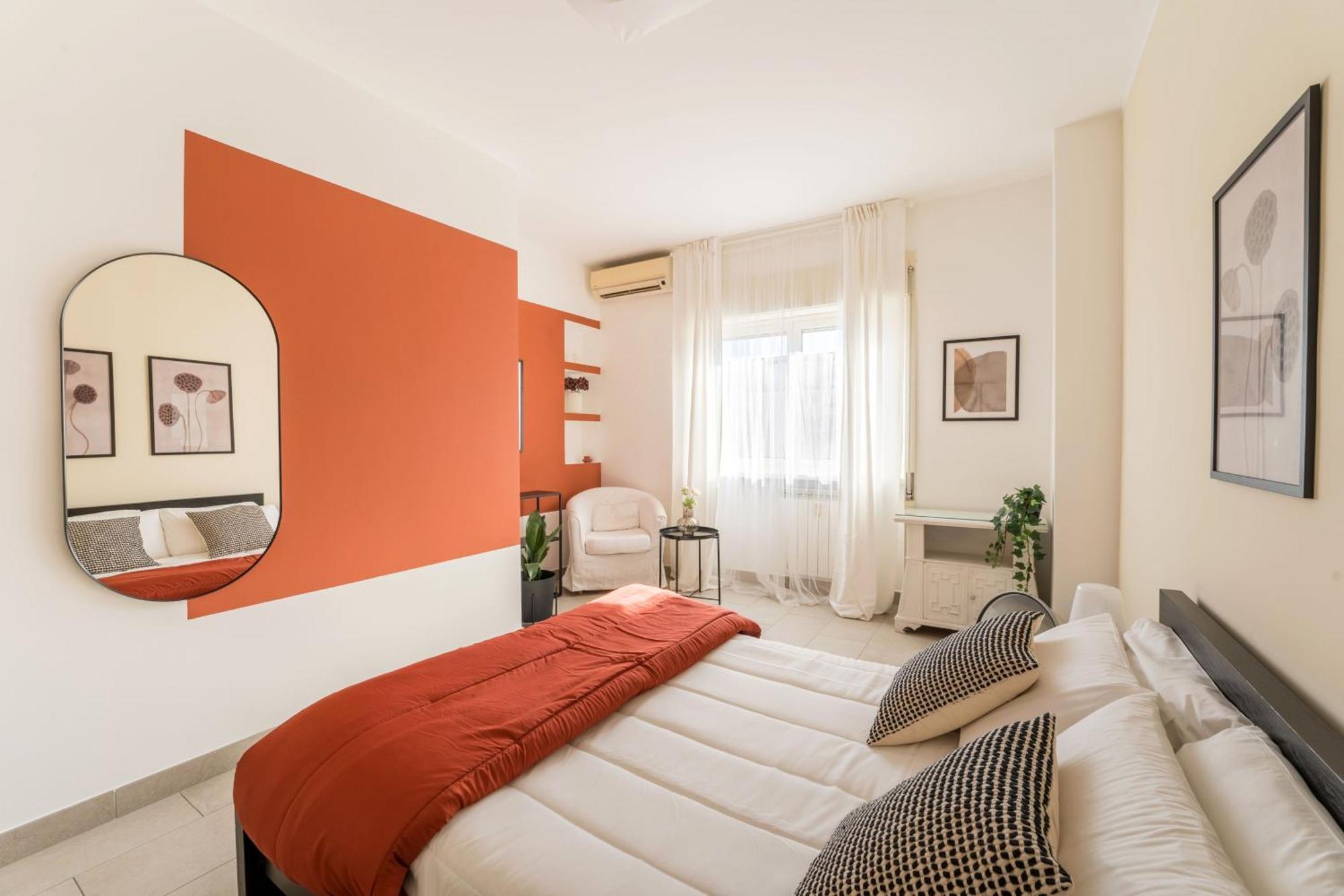 Apartamento Maison Lumiere, Design 5 Min From Tiburtina Station