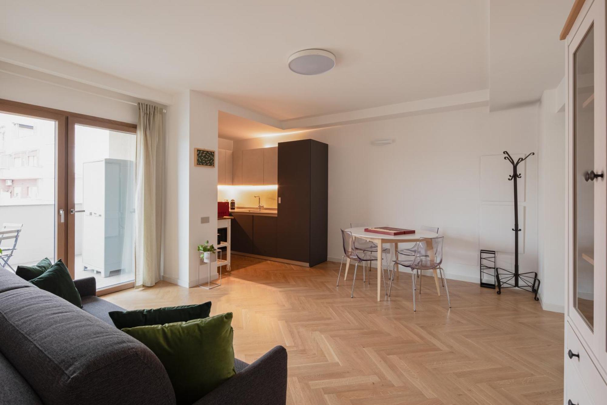 Trastevere Corte Rooftop & Gym Leilighet *
