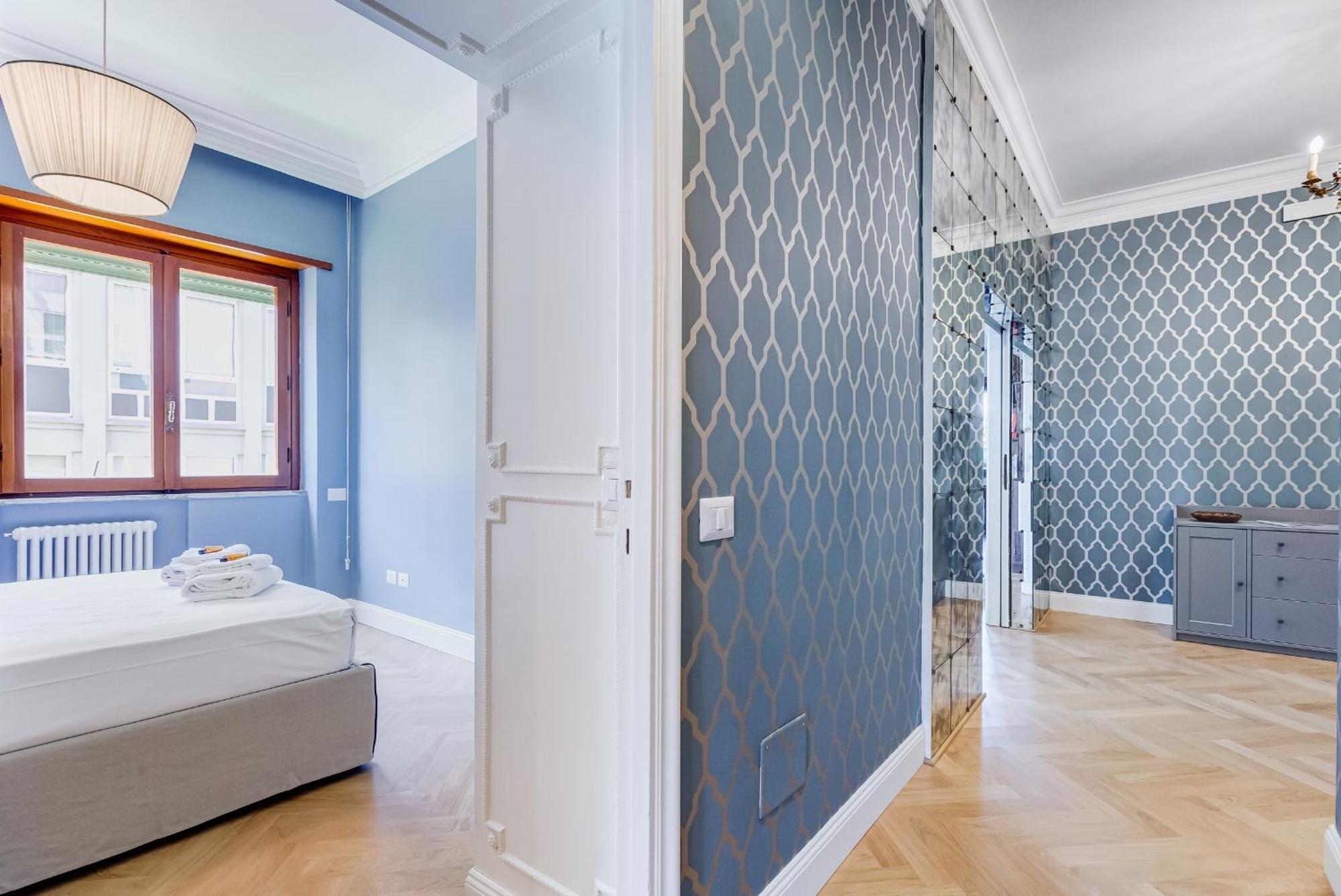 Apartamento Bmga L Chic And Charm 3bdr Apt In Coppede District Roma