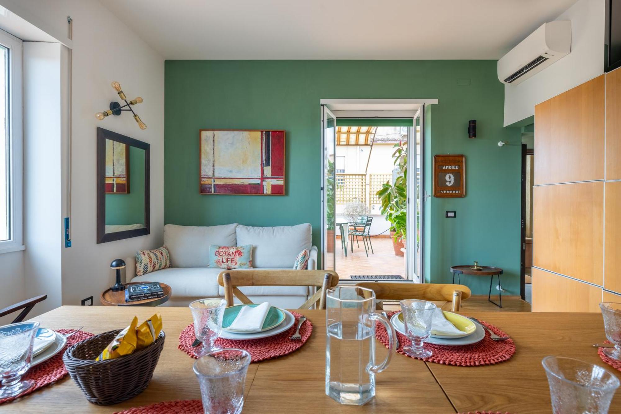 Spacious With Terrace 3 Bedroom, Metroa Battistini * Rom