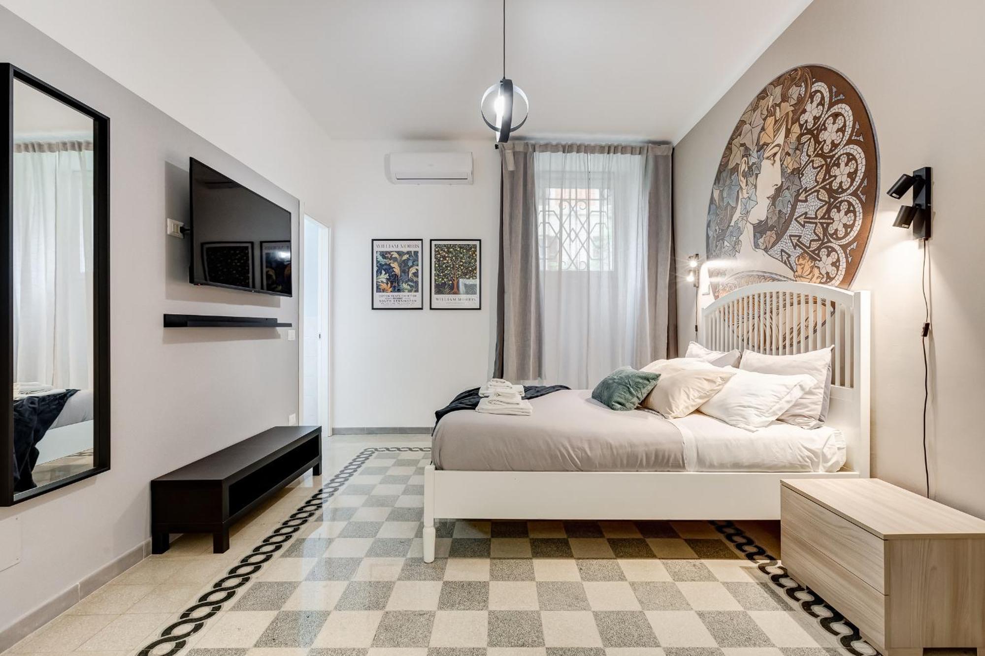 L&l Cozy 2-bdr In San Giovanni District Leilighet *