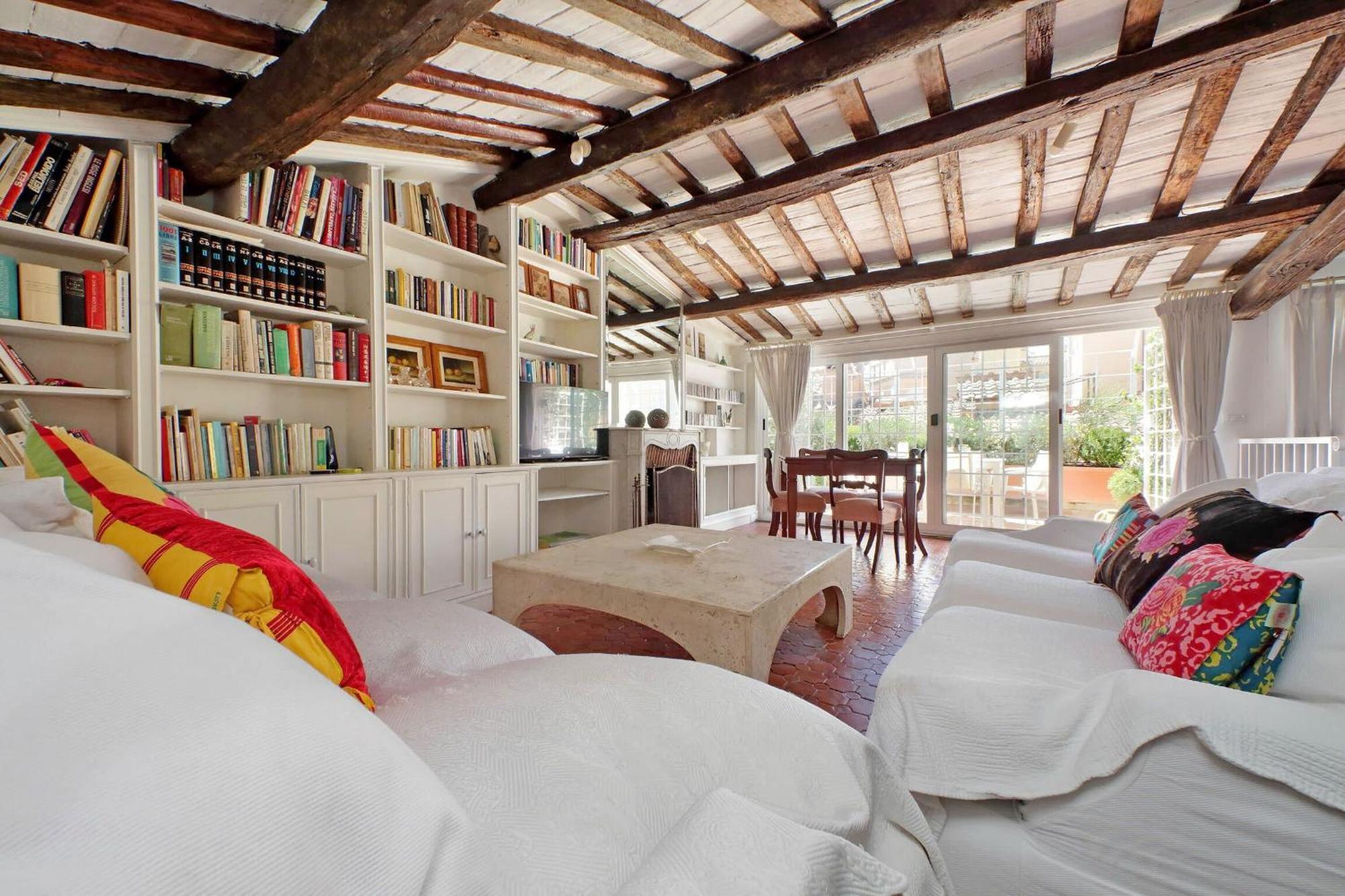 Magical Navona Duplex With Terrace By Halldis Rom