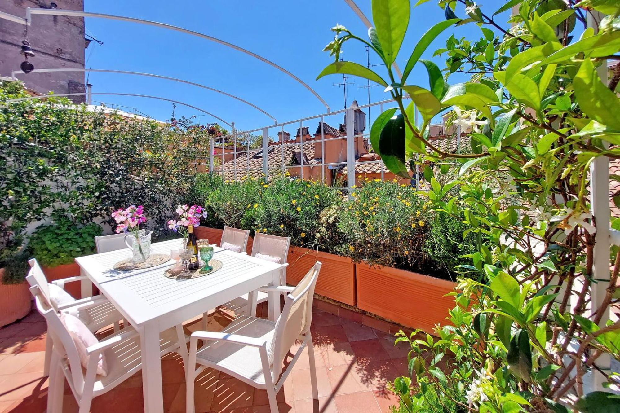 Magical Navona Duplex With Terrace By Halldis
