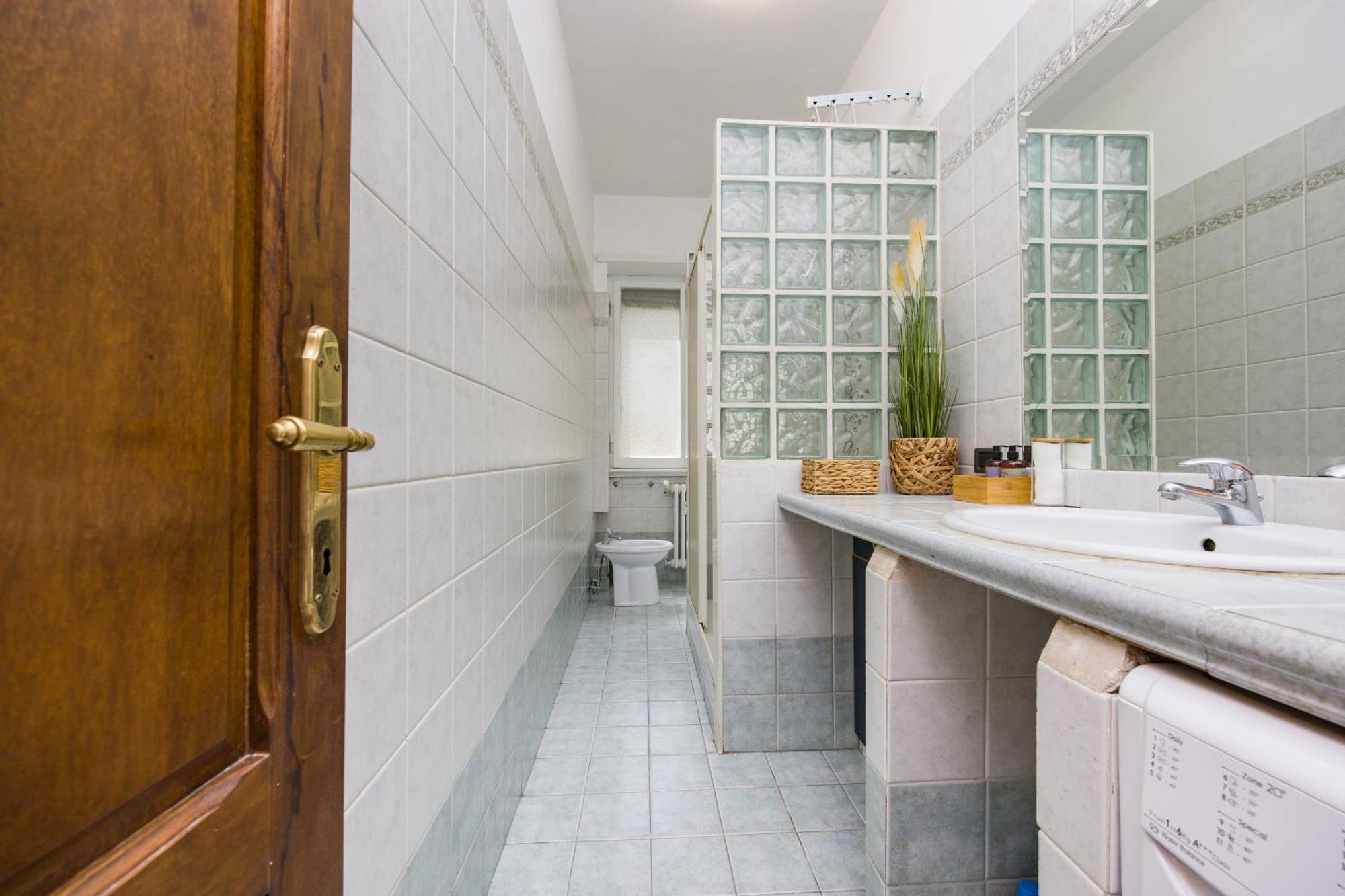 Apartamento Metro San Paolo -air Conditioning-wifi-tv55