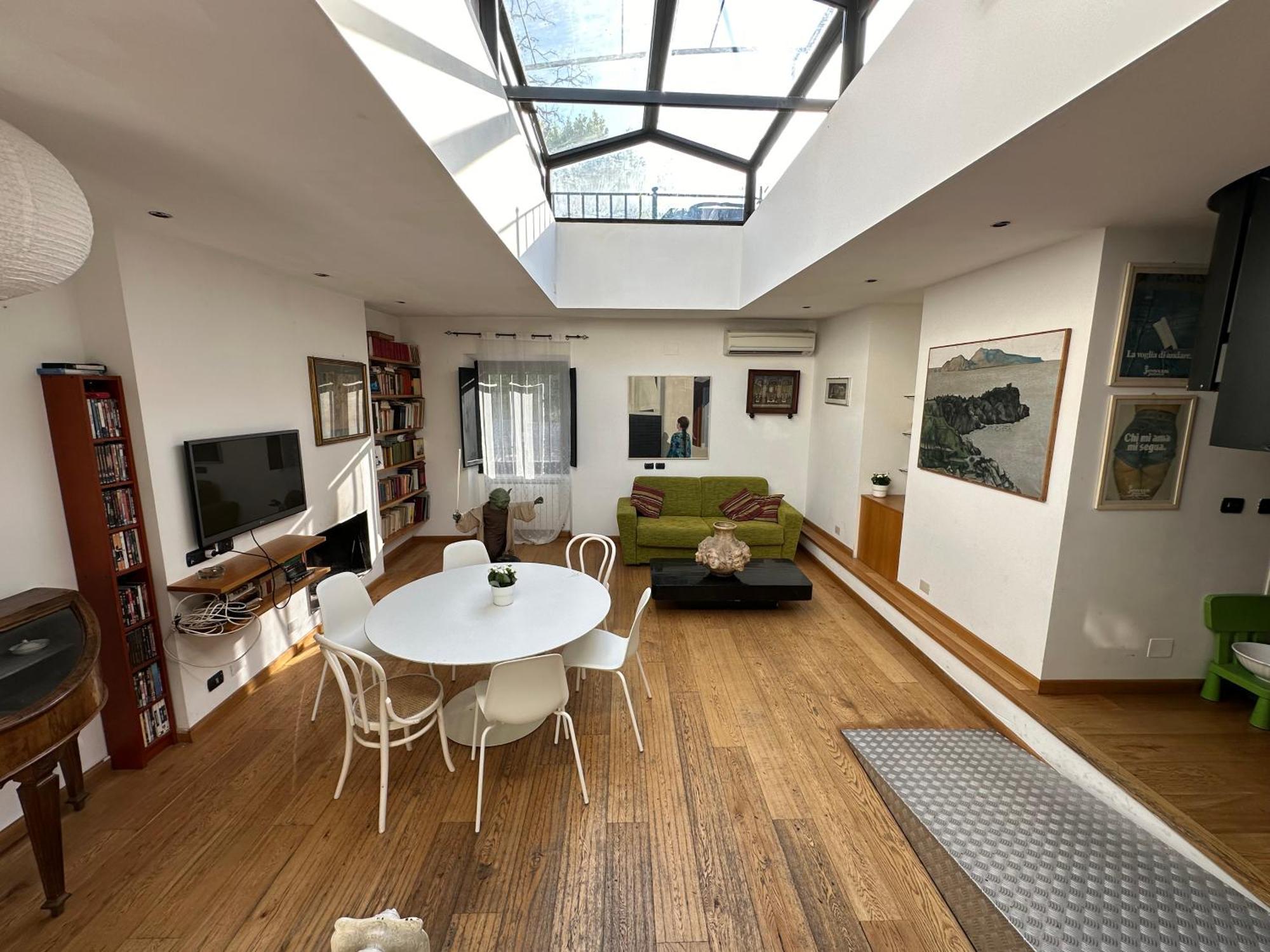 Apartamento Nuovo Loft A Trastevere Con Super Terrazza *