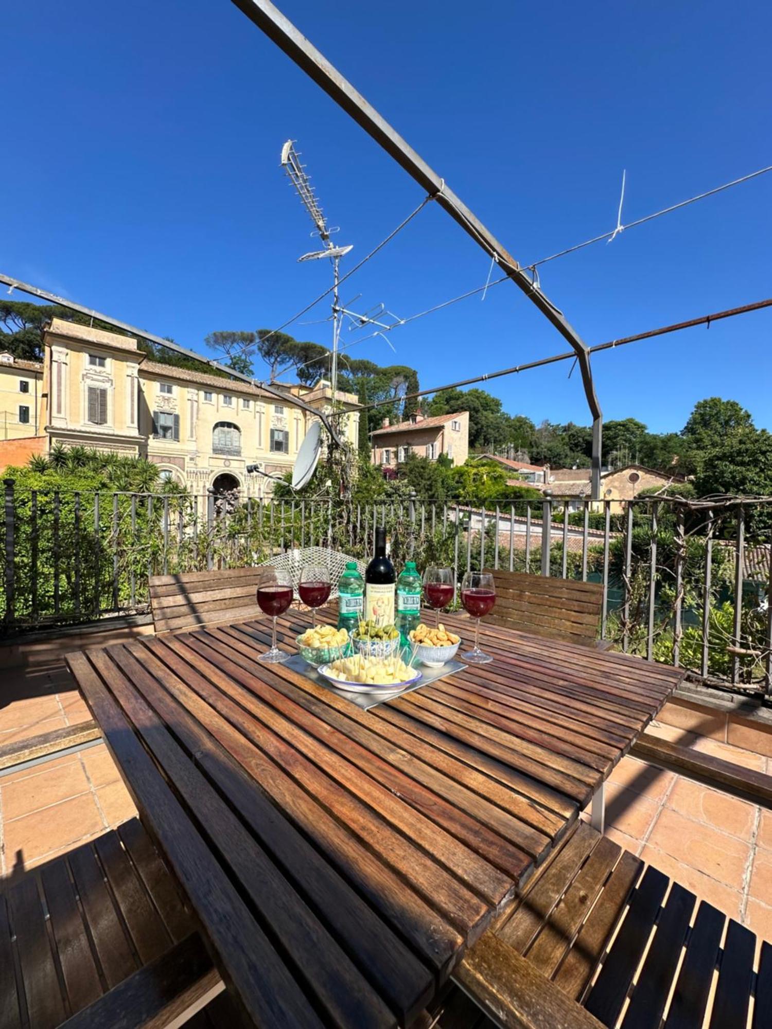 Apartamento Nuovo Loft A Trastevere Con Super Terrazza