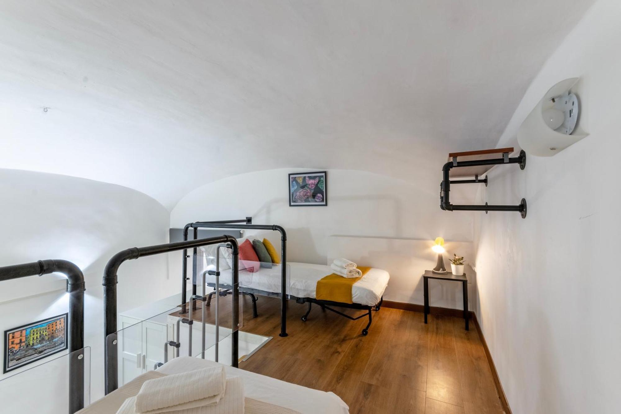 Apartment Marcantonio Colonna - Loft X5 Persone, Wi-fi, Aria Condizionata Nelle Camere, Parcheggio Privato, Metro A Lepanto 800mt Da Vaticano