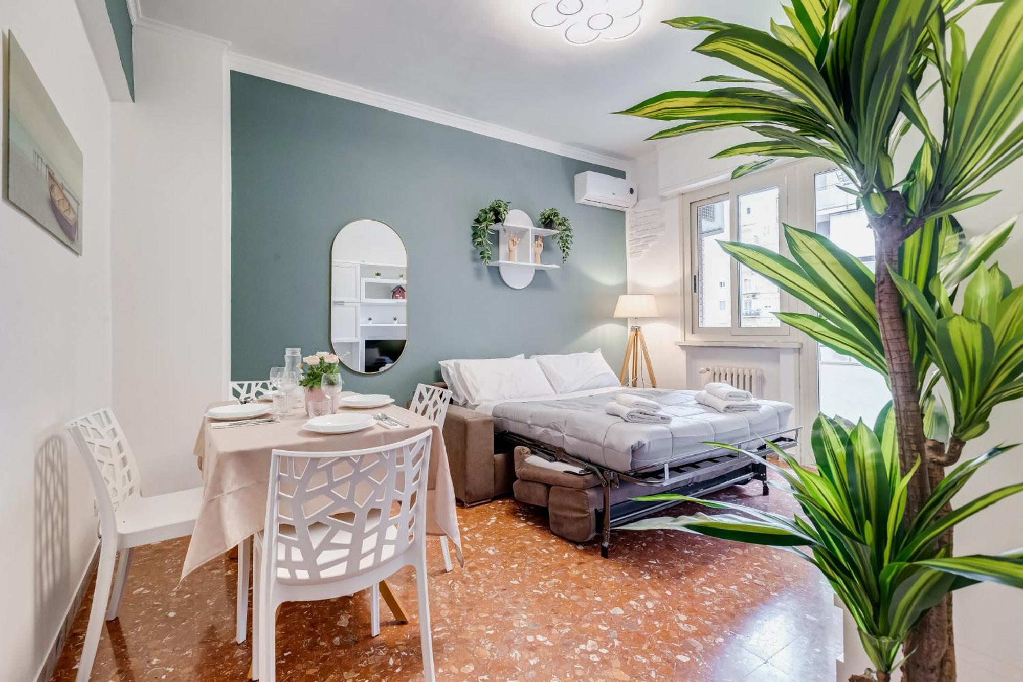 Apartment La Tua Oasi A 2 Minuti Dalla Metro A E Vicino Al Parco