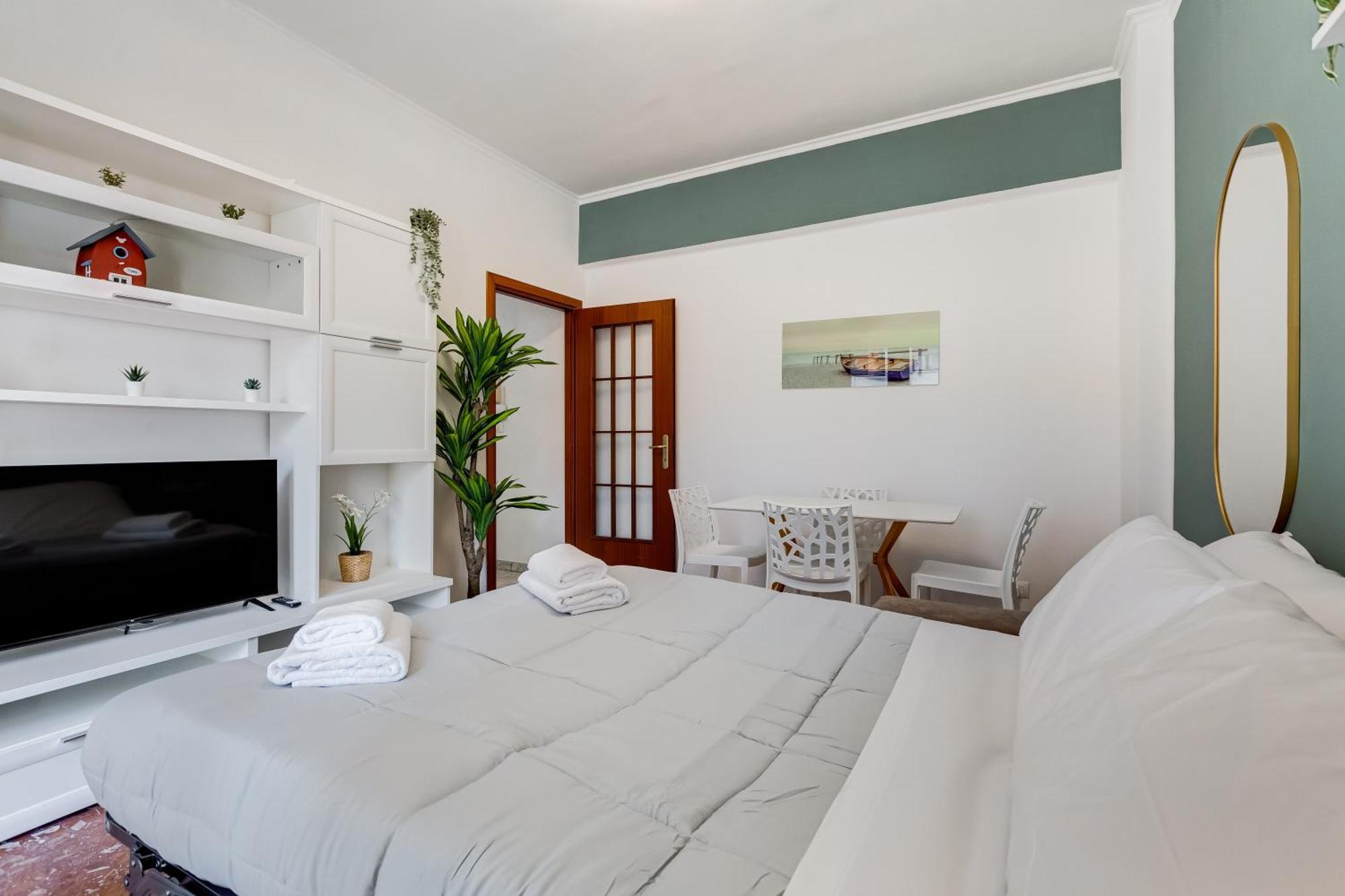 Apartment La Tua Oasi A 2 Minuti Dalla Metro A E Vicino Al Parco Rom