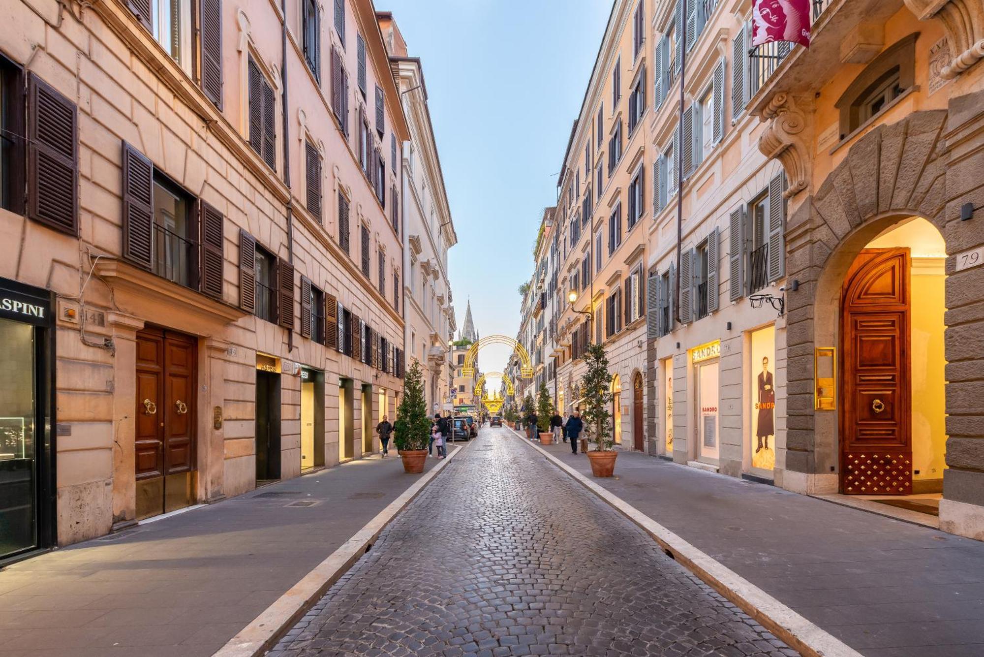 Attico Di Lusso Piazza Di Spagna Appartamento