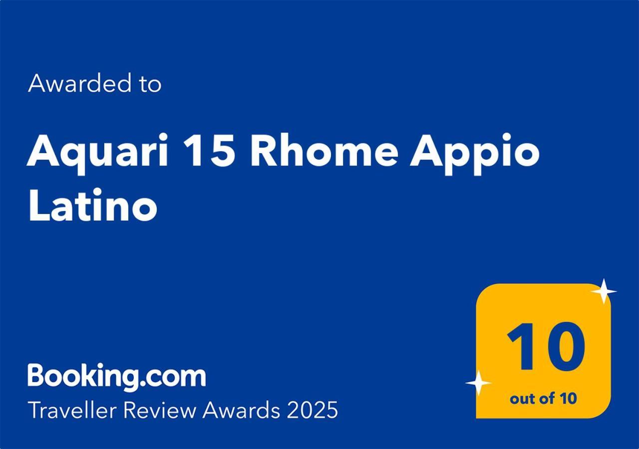 Aquari 15 Rhome Appio Latino Leilighet *