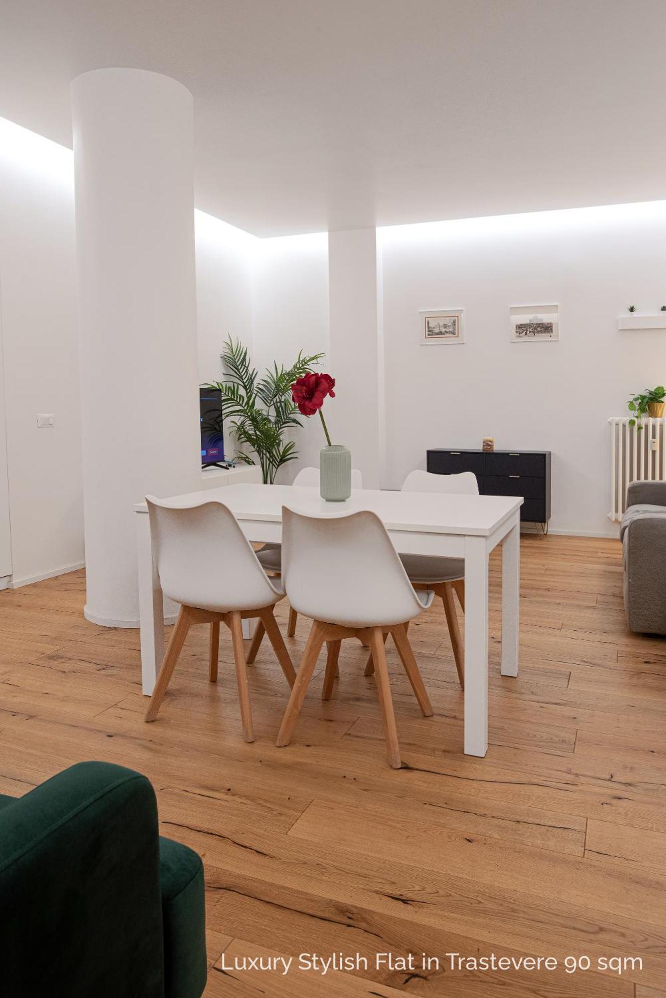Appartamento La Dolce - Luxury Stylish Flats In Trastevere 70-90sqm