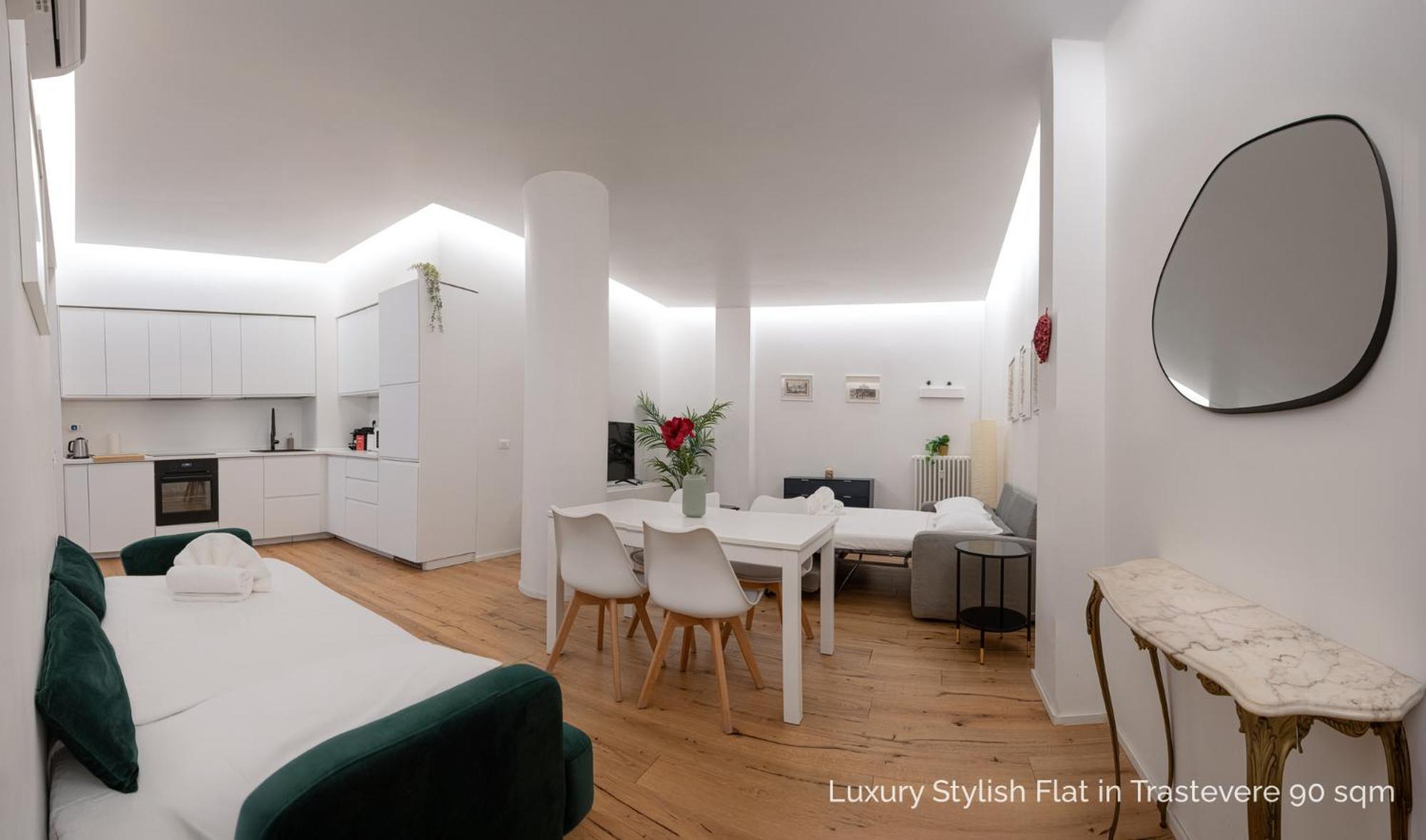 La Dolce - Luxury Stylish Flats In Trastevere 70-90sqm Appartamento Roma