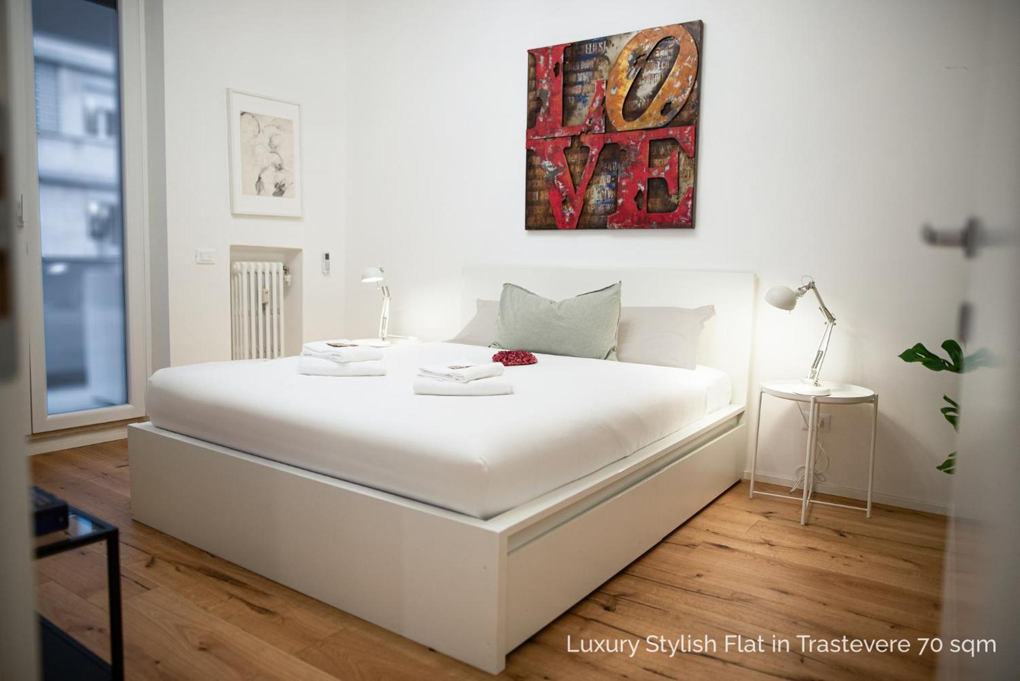 La Dolce - Luxury Stylish Flats In Trastevere 70-90sqm Appartamento