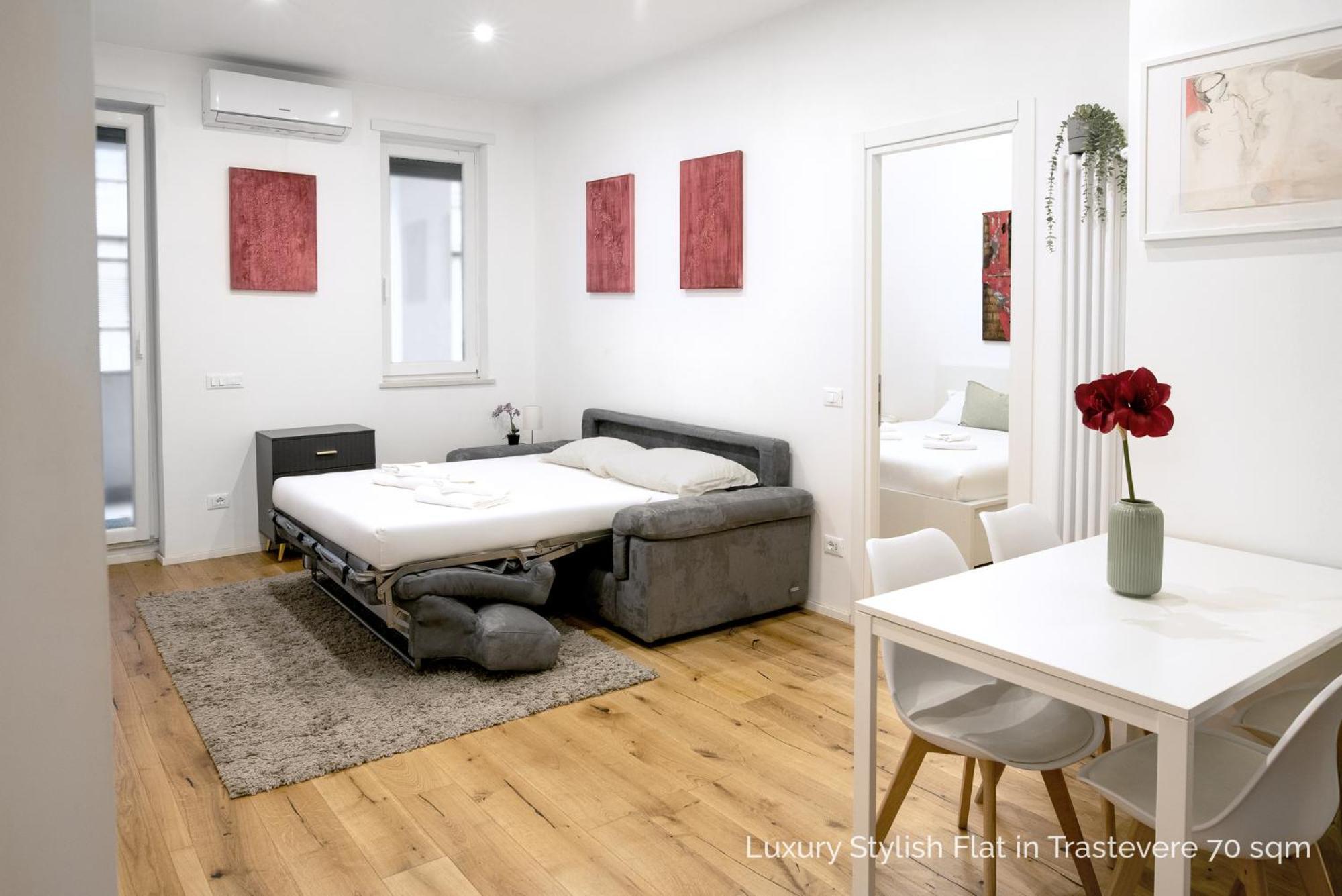 Appartamento La Dolce - Luxury Stylish Flats In Trastevere 70-90sqm