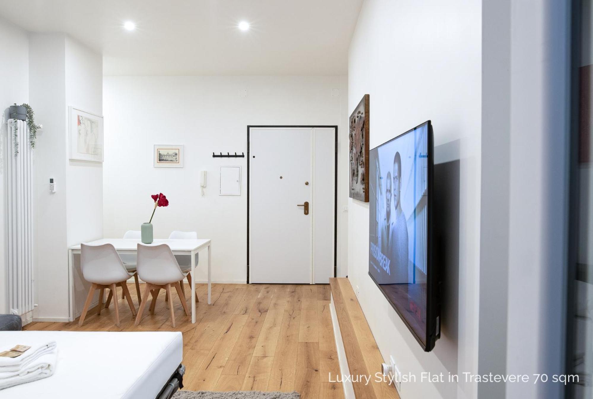 Appartamento La Dolce - Luxury Stylish Flats In Trastevere 70-90sqm