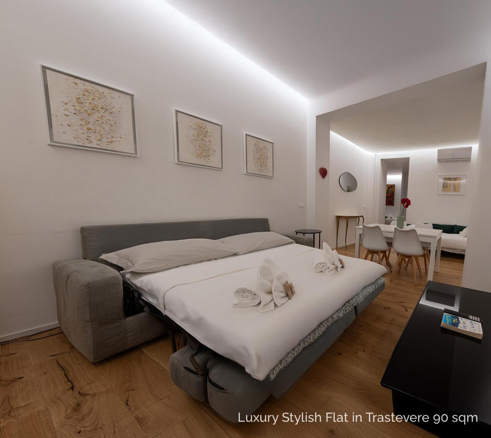 Appartamento La Dolce - Luxury Stylish Flats In Trastevere 70-90sqm *