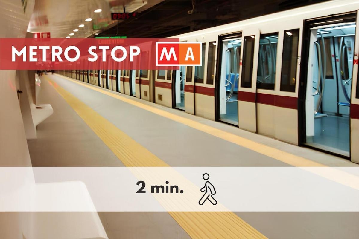 Leilighet 15 Minutes From Center & Metro 2 Minutes Roma