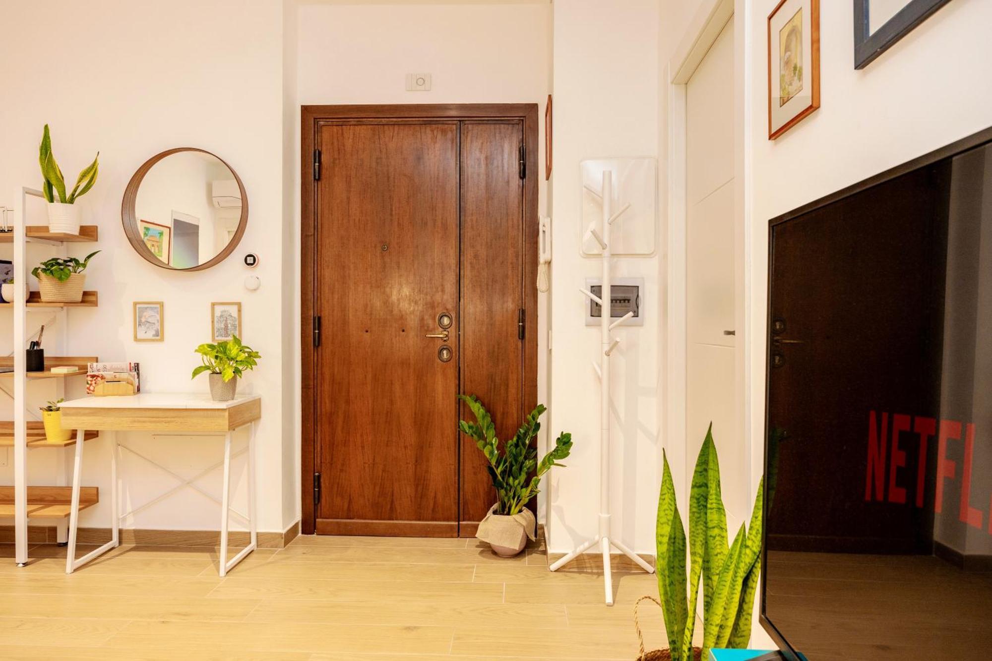 Luminosa Con Bagno Privato Interno - Vicina Metro Privatunterkunft Rom
