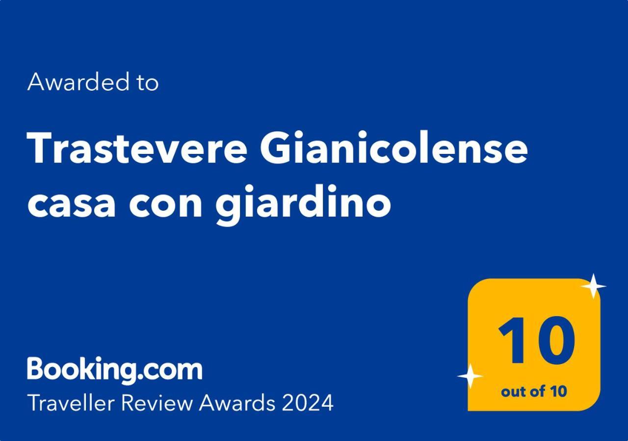 Apartamento Trastevere Gianicolense Casa Con Giardino Roma