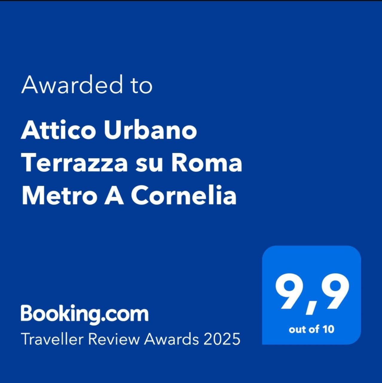 Attico Urbano Terrazza Su Metro A Cornelia Appartamento