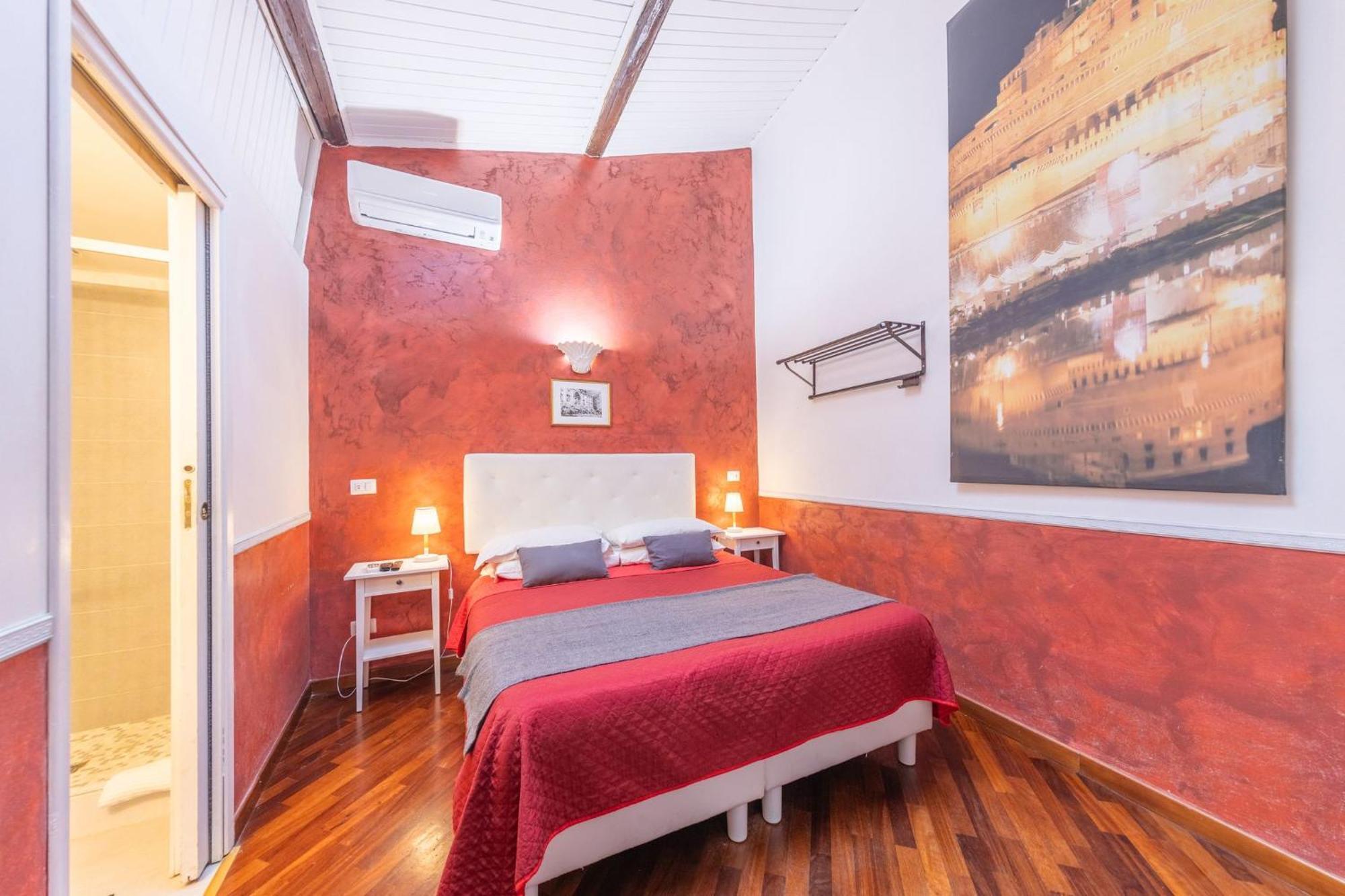 Pensión In Bb - Skylight Double In History House Roma