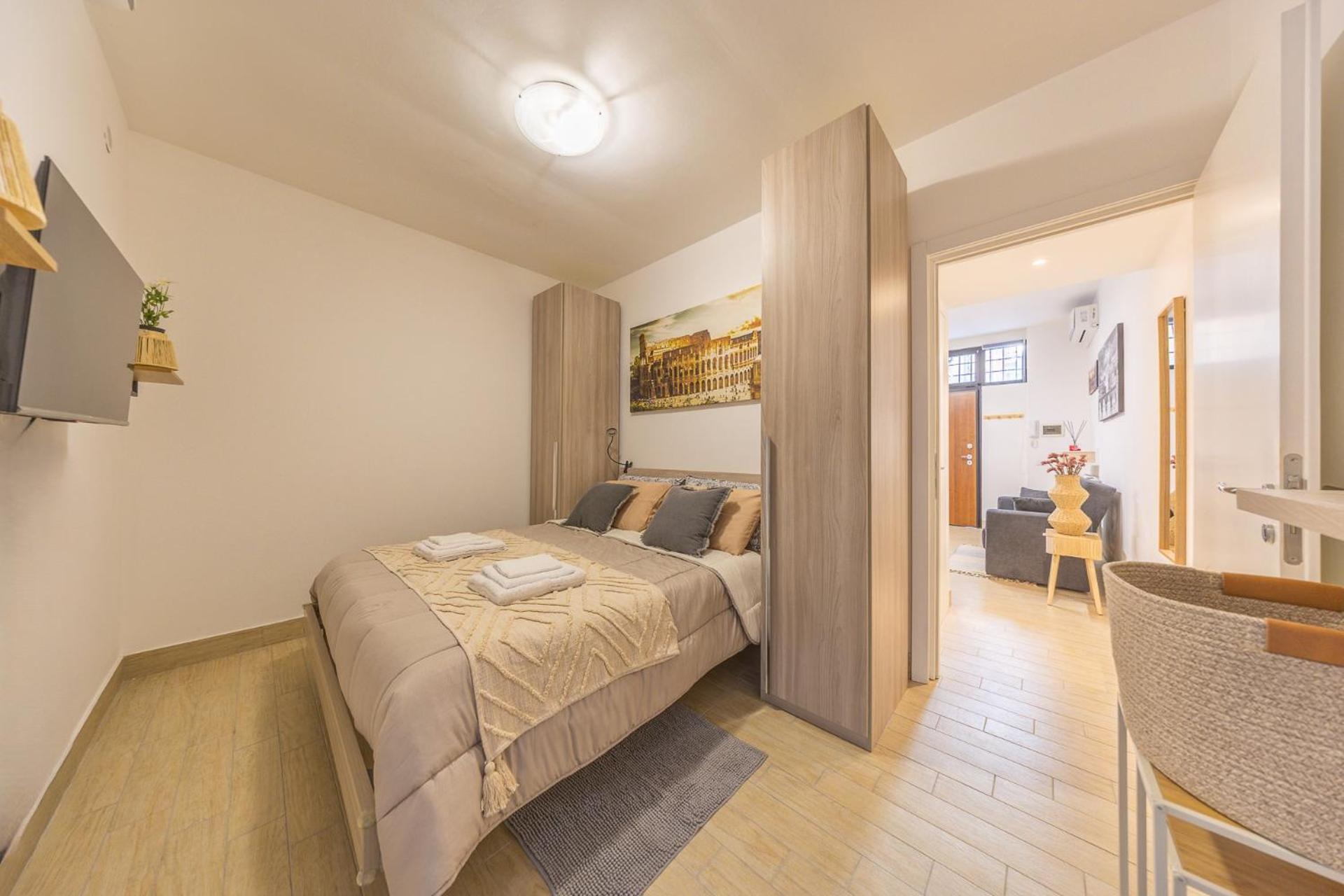 Bilocale Indipendente Con Terrazzo Esclusivo A Due Passi Dalla Metro Di Roma Apartment *