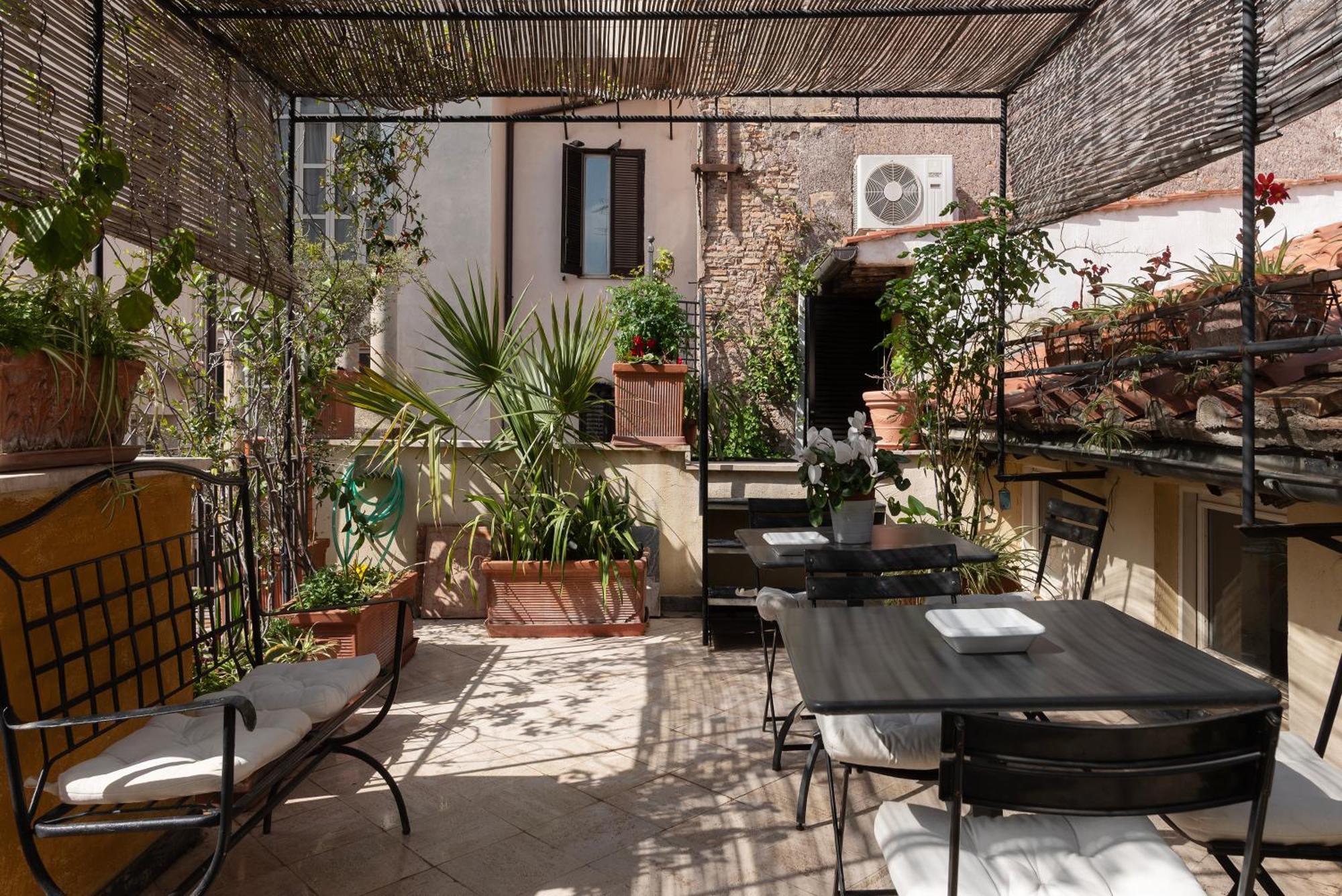 White With Bathroom And Shared Terrace