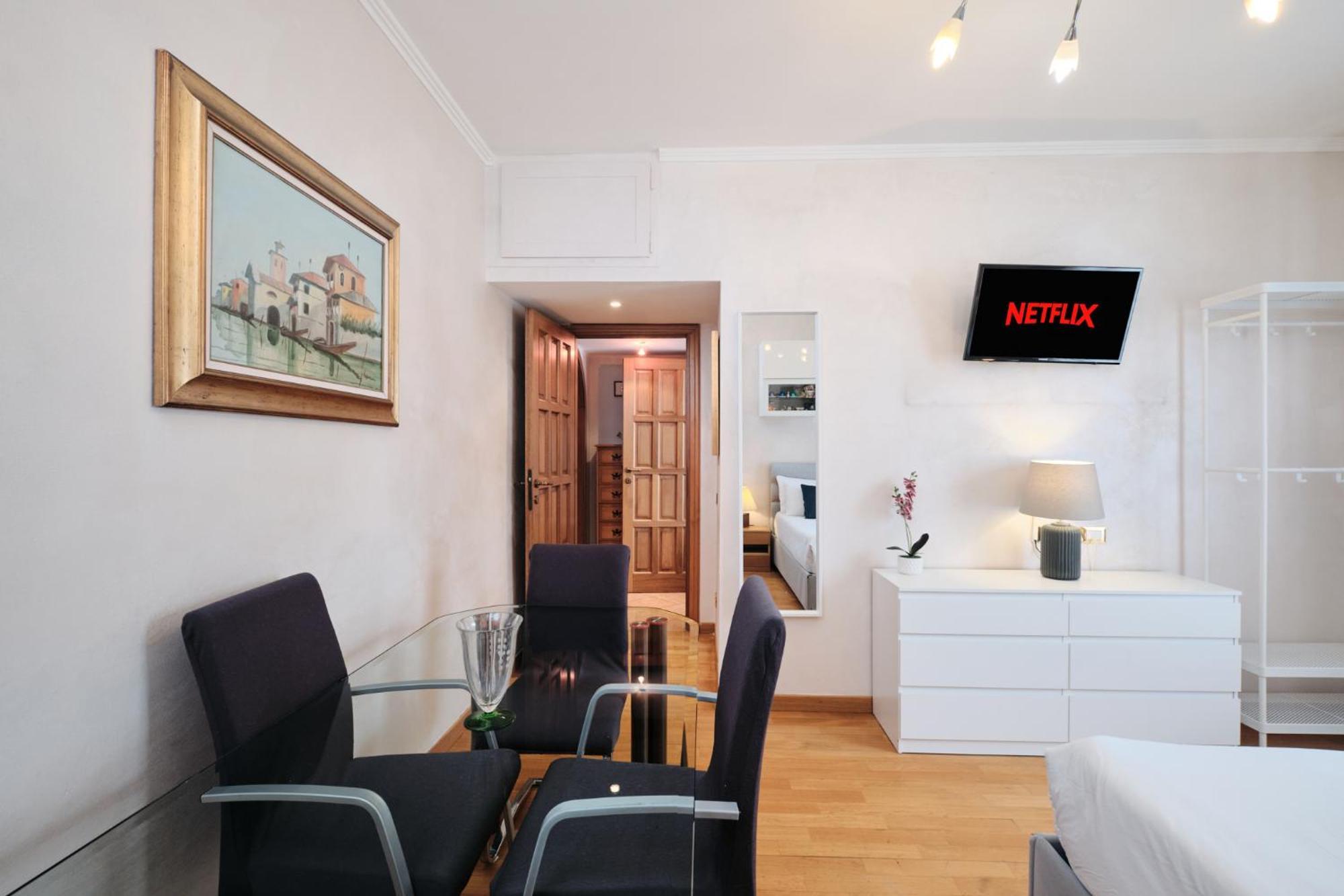 Metro A 10 Minutes - Free Wi-fi & Netflix Apartamento *