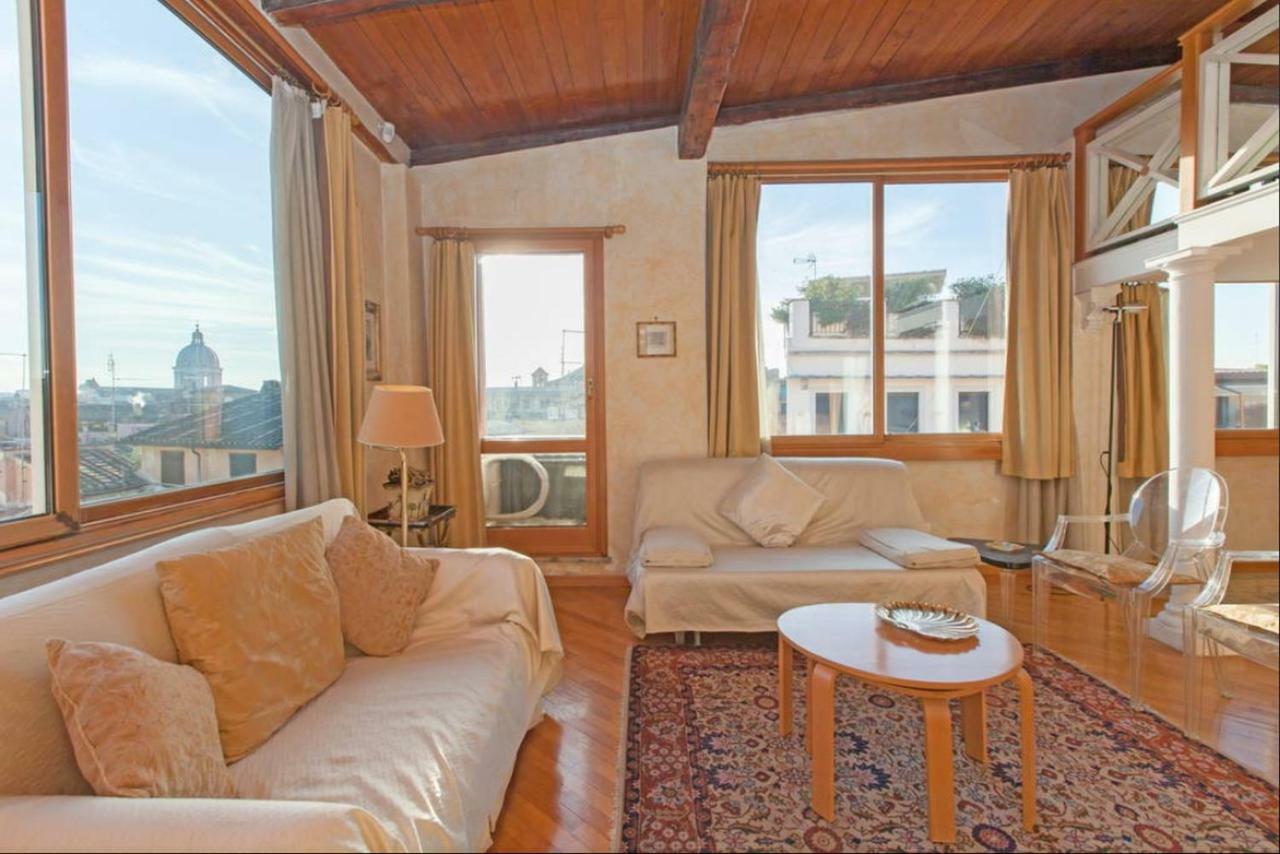 Leilighet Amazing Panoramic Artist's Loft Spanish Steps